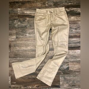 Gold Ralph Lauren Collection Jeans